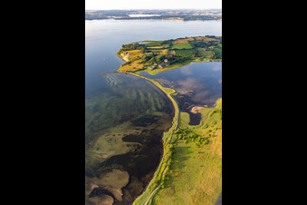 Water surface at the seaside in the Flensburger Foerde in Holnis in the state Schleswig-Holstein, Germany