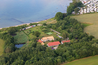 Flensburg Outer Fjord in the district Rüde in Munkbrarup in the state Schleswig Holstein, Germany