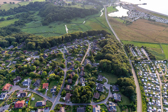 Langballigau campsite in Westerholz in the state Schleswig Holstein, Germany