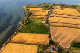Tip of Geltinger Bay in the district Habernis in Steinberg in the state Schleswig Holstein, Germany