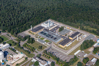 Research building and office complex of Karlsruhe Institut fuer Technologie Campus Nord in Eggenstein-Leopoldshafen in the state Baden-Wurttemberg, Germany