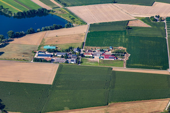 Burgerhof, Jägerhof in Neupotz in the state Rhineland-Palatinate, Germany