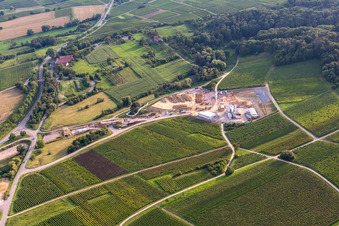 Dörrenbach in the state Rhineland-Palatinate, Germany out of the air