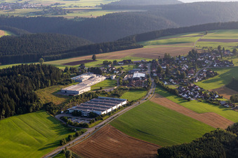 Company grounds and facilities of A.I.T. Metallbearbeitung GmbH & Co. KG in Alpirsbach in the state Baden-Wuerttemberg, Germany