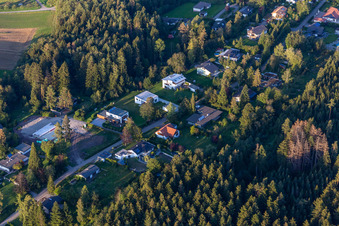 Aerial view of Beginner's route in Dietingen in the state Baden-Wuerttemberg, Germany