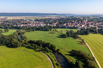 Danube Stadium in Riedlingen in the state Baden-Wuerttemberg, Germany