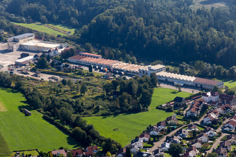 Fabrikstr in the district Mochenwangen in Wolpertswende in the state Baden-Wuerttemberg, Germany