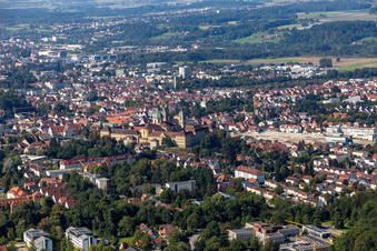 Basilica of St. Martin in Weingarten bei Ravensburg in the state Baden-Wuerttemberg, Germany