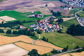 Air hut in the district Kürnbach in Bad Schussenried in the state Baden-Wuerttemberg, Germany