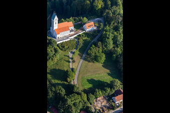 Church building saint Johannes baptist in Uttenweiler in the state Baden-Wuerttemberg