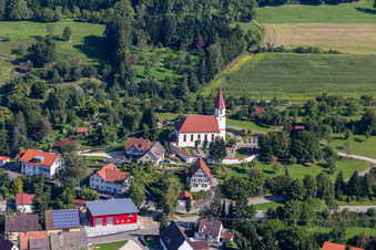 Protestant Church in the district Pflummern in Riedlingen in the state Baden-Wuerttemberg, Germany