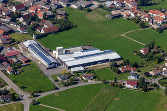 Company grounds and facilities of Firma Steinbart Reifen-Export in Inneringen in the state Baden-Wuerttemberg, Germany