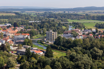 High-rise in Riedlingen in the state Baden-Wuerttemberg, Germany