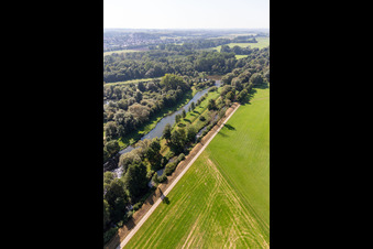 Danube in Riedlingen in the state Baden-Wuerttemberg, Germany