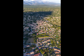 Fayence in the state Var, France out of the air