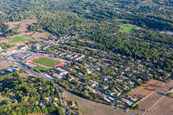 Tourrettes in the state Var, France out of the air