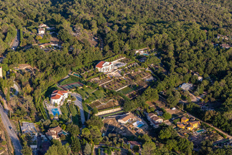 Montauroux in the state Var, France from a drone