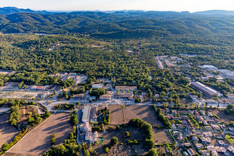 Montauroux in the state Var, France out of the air