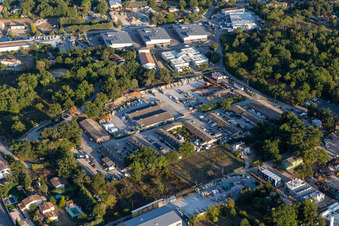 Bird's eye view of Montauroux in the state Var, France