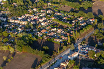 Drone recording of Montauroux in the state Var, France