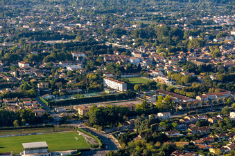 Stade de la Petite Crau in the district Partie Nord Est in Saint-Rémy-de-Provence in the state Bouches du Rhone, France