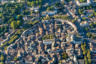 Historical Center in Saint-Rémy-de-Provence in the state Bouches du Rhone, France