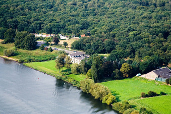 Aerial photograpy of De Hamert in the state Limburg, Netherlands
