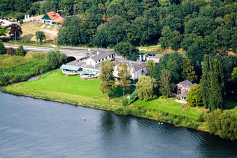 De Hamert in the state Limburg, Netherlands from above