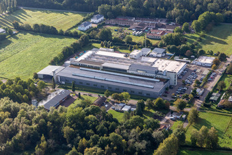 Webasto Mechatronics in the district Schaidt in Wörth am Rhein in the state Rhineland-Palatinate, Germany out of the air