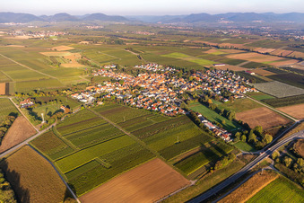 With new B38 bypass in Impflingen in the state Rhineland-Palatinate, Germany