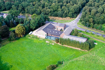 De Hamert in the state Limburg, Netherlands from the drone perspective