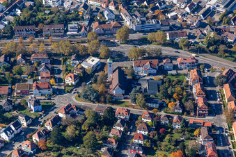 Christ the King Church Breisgaustr in the district Rüppurr in Karlsruhe in the state Baden-Wuerttemberg, Germany
