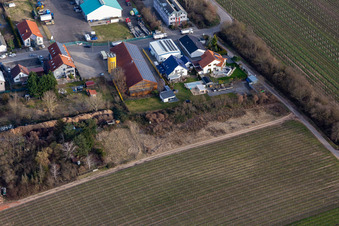 In der Nauroth Industrial Estate. HWP the furniture makers in Ellerstadt in the state Rhineland-Palatinate, Germany