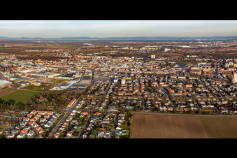 West in Frankenthal in the state Rhineland-Palatinate, Germany