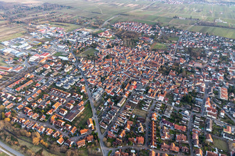 Valley pasture in Freinsheim in the state Rhineland-Palatinate, Germany