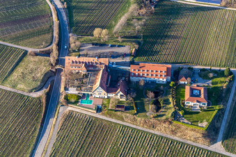Hotel Restaurant Leinsweiler Courtyard in Leinsweiler in the state Rhineland-Palatinate, Germany