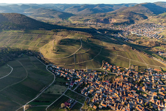 Keschdebusch in Birkweiler in the state Rhineland-Palatinate, Germany