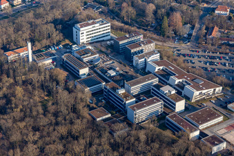 Aerial photograpy of University of Koblenz · Landau - Landau Campus in Landau in der Pfalz in the state Rhineland-Palatinate, Germany