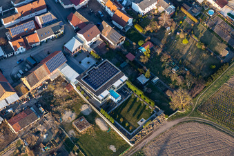 Villa with rooftop pool in the district Mechtersheim in Römerberg in the state Rhineland-Palatinate, Germany