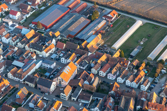 Culture and Leisure Center in Neupotz in the state Rhineland-Palatinate, Germany