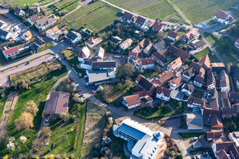 Southern Palatinate Terraces in the district Gleiszellen in Gleiszellen-Gleishorbach in the state Rhineland-Palatinate, Germany