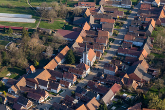 Reformed Church of Seebach in Seebach in the state Bas-Rhin, France