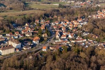 Rue de la First Army in Lauterbourg in the state Bas-Rhin, France
