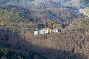 Aerial photograpy of Specialist clinic Eußerthal in Eußerthal in the state Rhineland-Palatinate, Germany