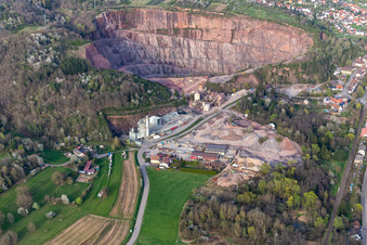 Basalt-Actien-Gesellschaft in Albersweiler in the state Rhineland-Palatinate, Germany