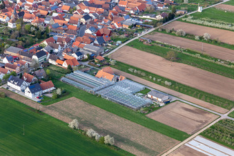 Former nursery on Grasweg in Winden in the state Rhineland-Palatinate, Germany