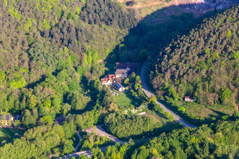 Kaiserbacher Mill Estate in Klingenmünster in the state Rhineland-Palatinate, Germany
