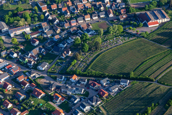Cemetery in Albersweiler in the state Rhineland-Palatinate, Germany