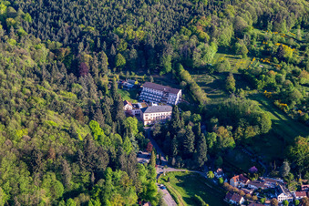 Aerial view of MVZ Landau GmbH in Gleisweiler in the state Rhineland-Palatinate, Germany