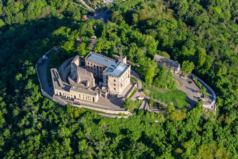 Hambach Castle at Diedesfeld in the district Diedesfeld in Neustadt an der Weinstraße in the state Rhineland-Palatinate, Germany